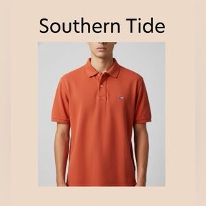 Men’s Southern Tide Short Sleeve Pullover Shirt Size Large